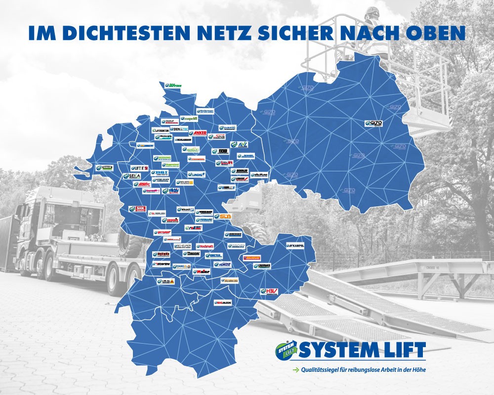 Wilmes Mietservice ist SYSTEM LIFT Partnerbetrieb